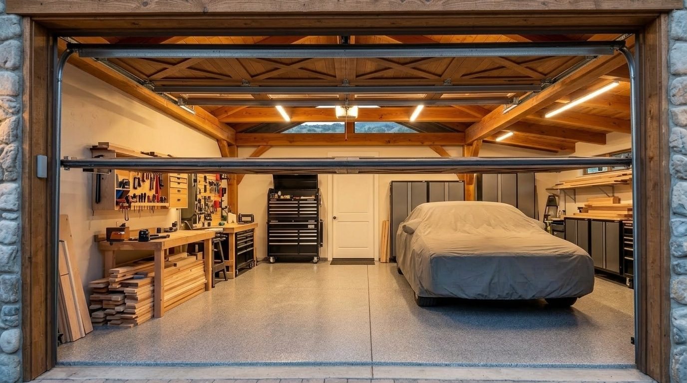Fady Affordable Garage Door Precision Mechanical Workshop in Prosper, TX